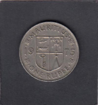Beschrijving: 1 Rupee ELIZABETH II